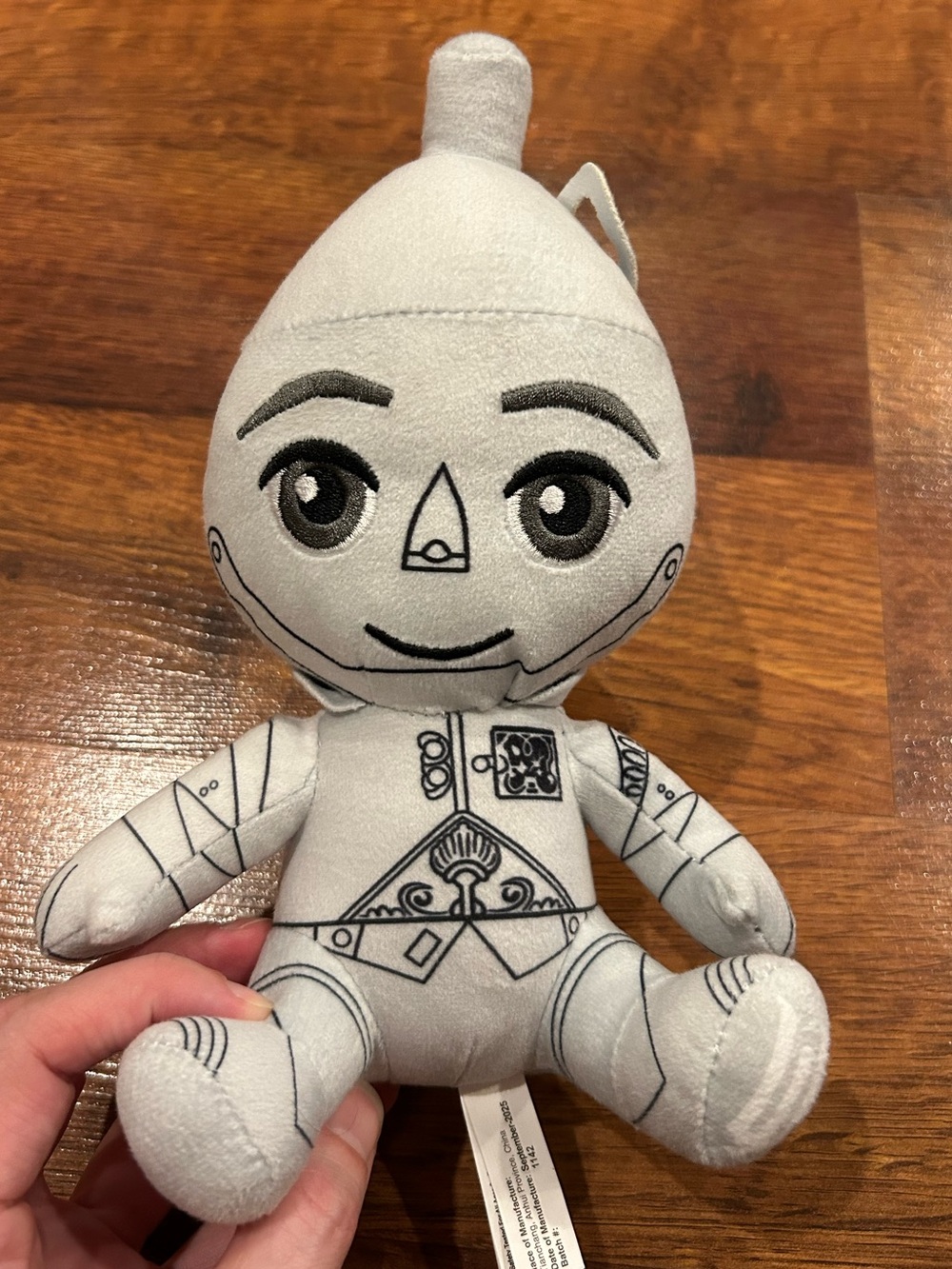 Tin Man Wicked Movie Toy Tin Man The Wizard of Oz 9" Plush Doll 2025